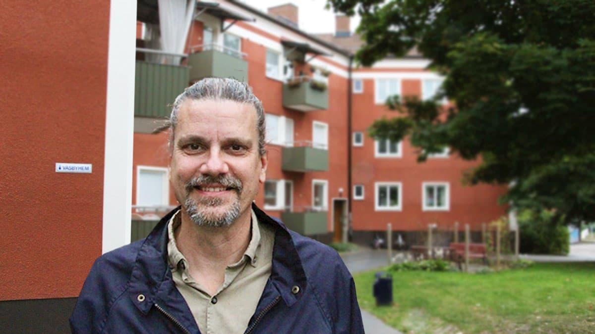 Magnus Byberg, Fastighetsingenjör Väsbyhem Foto: Väsbyhem